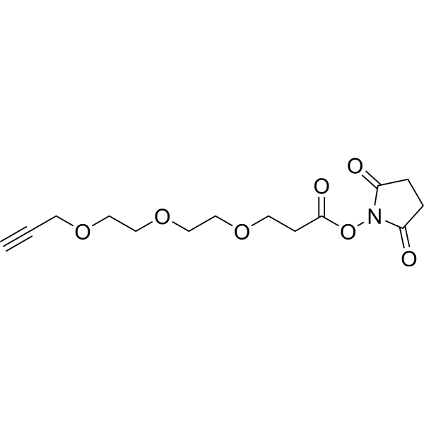Propargyl-PEG3-NHS ester图片