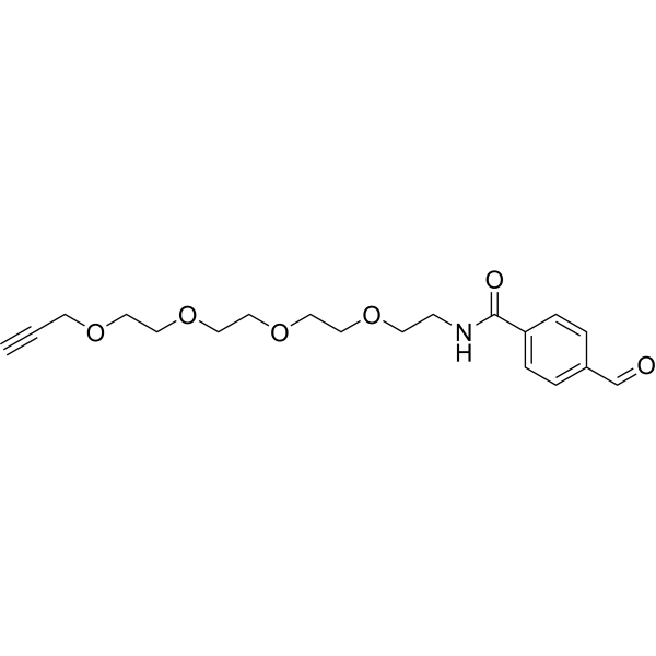 Ald-Ph-amido-PEG4-propargyl图片
