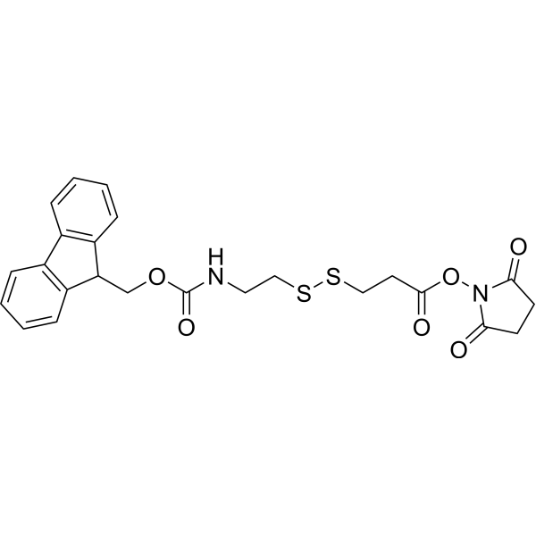 Fmoc-NH-ethyl-SS-propionic NHS ester图片