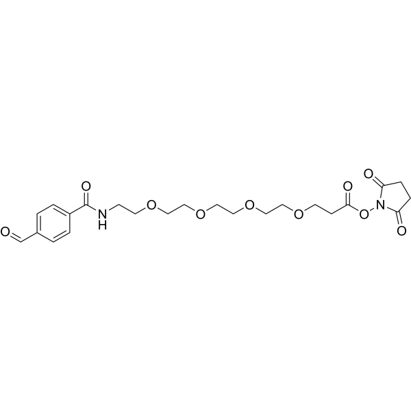 Ald-Ph-amido-PEG4-C2-NHS ester图片