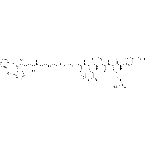 DBCO-PEG3 acetic-EVCit-PAB图片