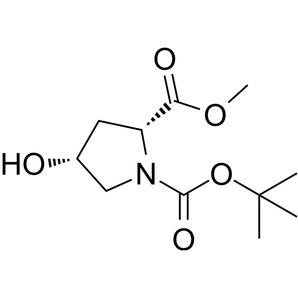 N-Boc-cis-4-hydroxy-D-proline methyl ester图片