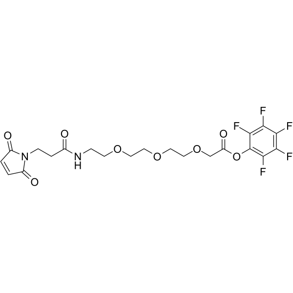 Mal-amido-PEG3-C1-PFP ester图片