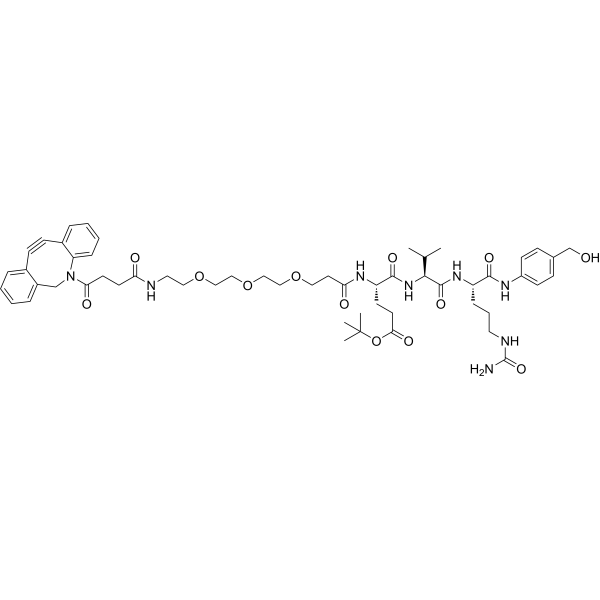 DBCO-PEG3-propionic EVCit-PAB图片