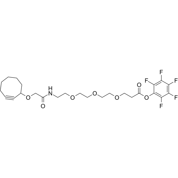 Cyclooctyne-O-amido-PEG3-PFP ester图片