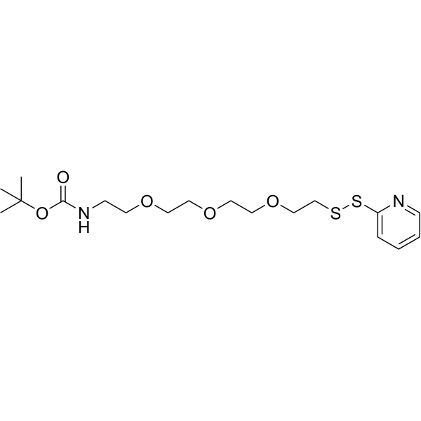 Boc-amino-PEG3-SSPy图片