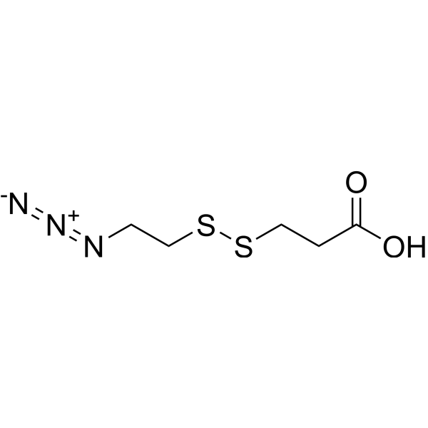 Azidoethyl-SS-propionic acid图片