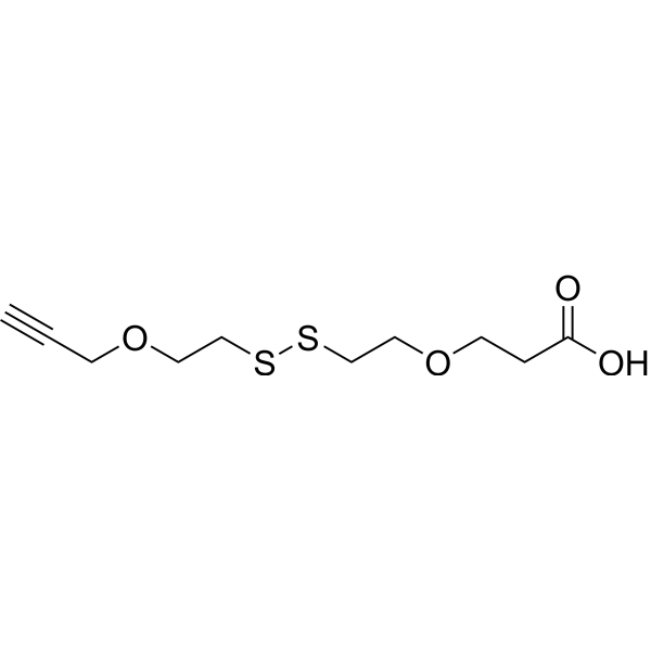 Propargyl-PEG1-SS-PEG1-acid图片