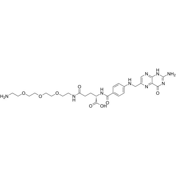 Folate-PEG3-amine图片