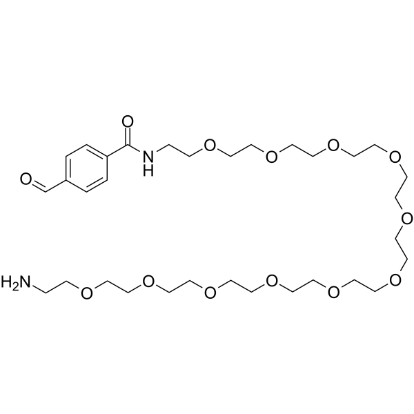 Ald-Ph-amido-PEG11-C2-NH2图片