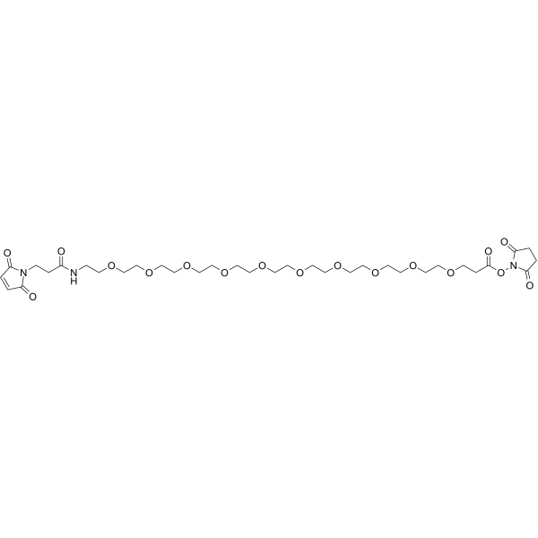 Mal-amido-PEG10-C2-NHS ester图片