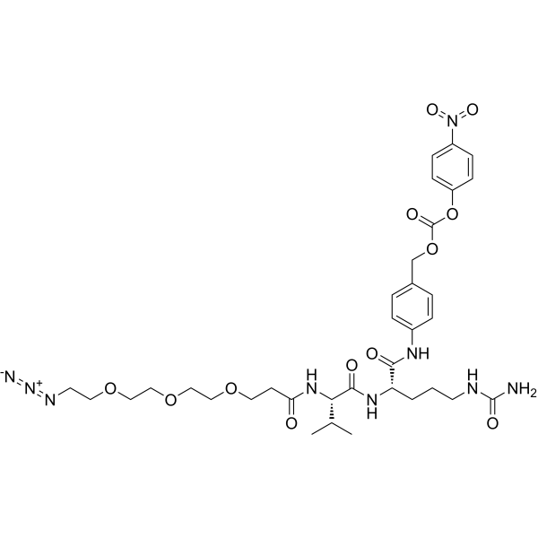 Azido-PEG3-Val-Cit-PAB-PNP图片