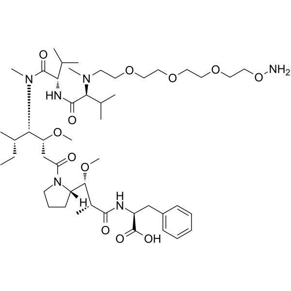 PEG4-aminooxy-MMAF图片