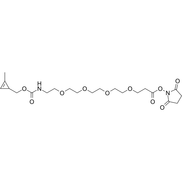 Methylcyclopropene-PEG4-NHS图片