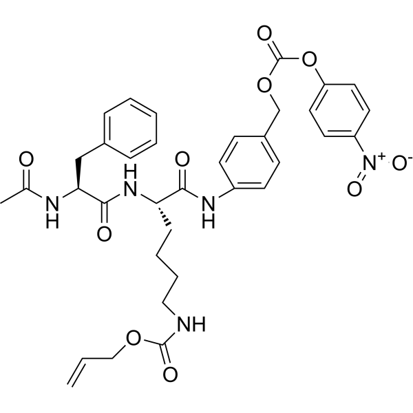 (Ac)Phe-Lys(Alloc)-PABC-PNP图片