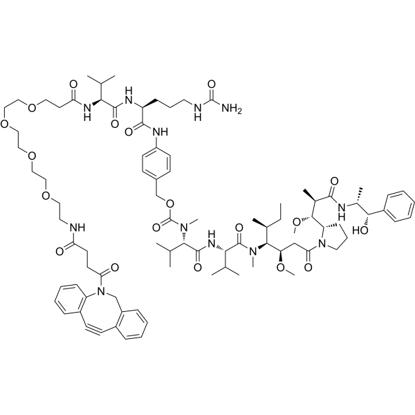 DBCO-PEG4-VC-PAB-MMAE图片