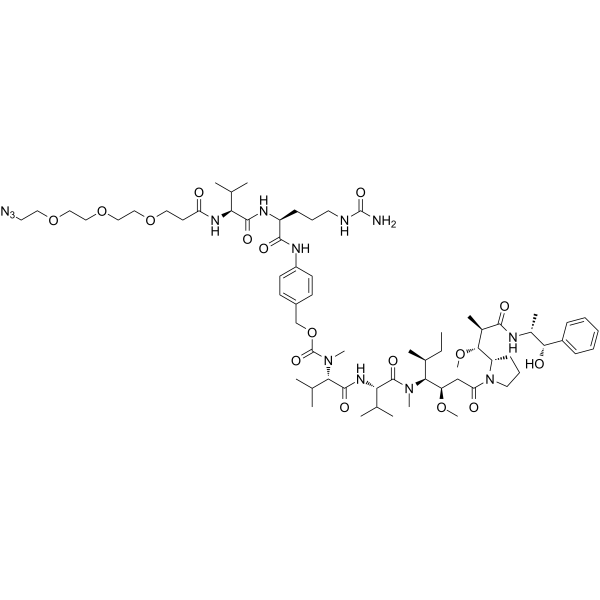 N3-PEG3-vc-PAB-MMAE图片