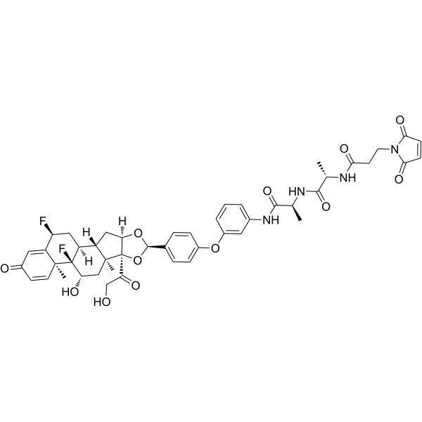 Glucocorticoid receptor agonist-2 Ala-Ala-Mal图片