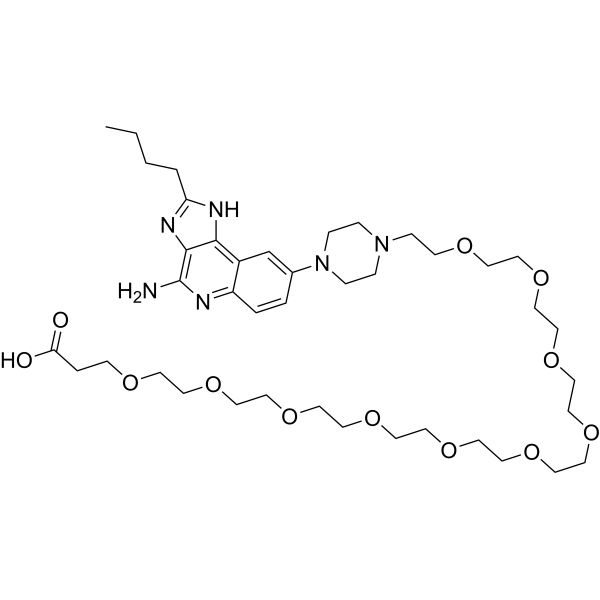 TLR7/8 agonist 4 hydroxy-PEG10-acid图片
