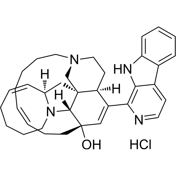 Manzamine A hydrochloride图片
