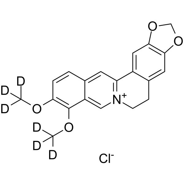 Berberine-d6 chloride图片