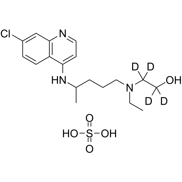 Hydroxychloroquine-d4 sulfate图片