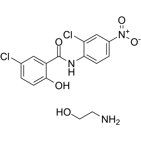 Niclosamide olamine图片