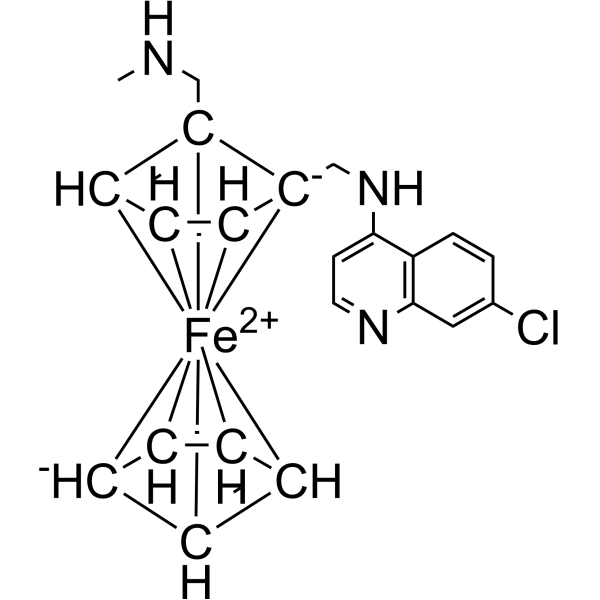Desmethyl ferroquine图片