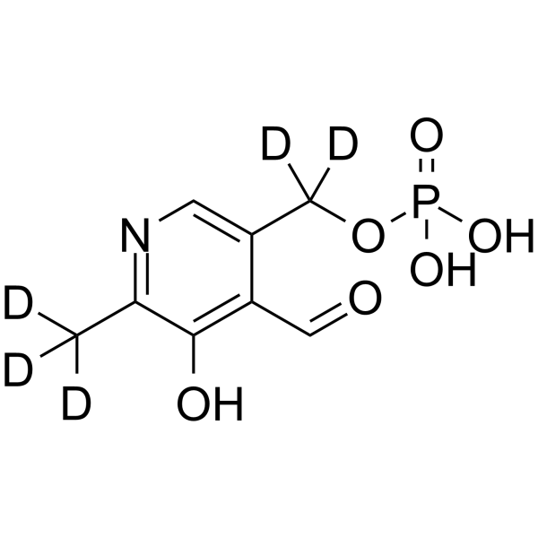 Pyridoxal phosphate-d5图片