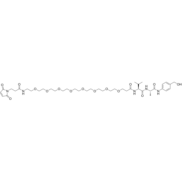 Mal-PEG8-Val-Ala-PABC图片