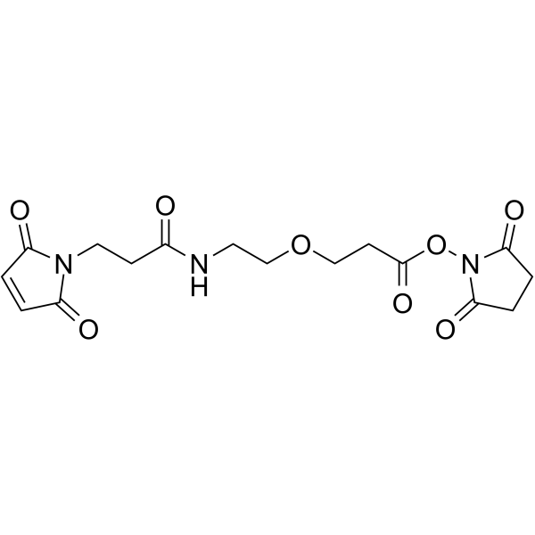 Mal-amido-PEG1-C2-NHS ester图片