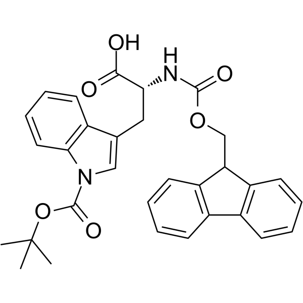 Fmoc-D-Trp(Boc)-OH图片