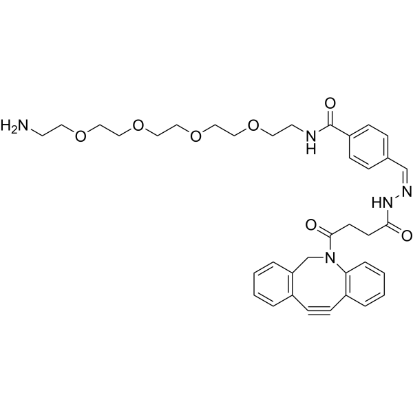 NH2-PEG4-hydrazone-DBCO图片