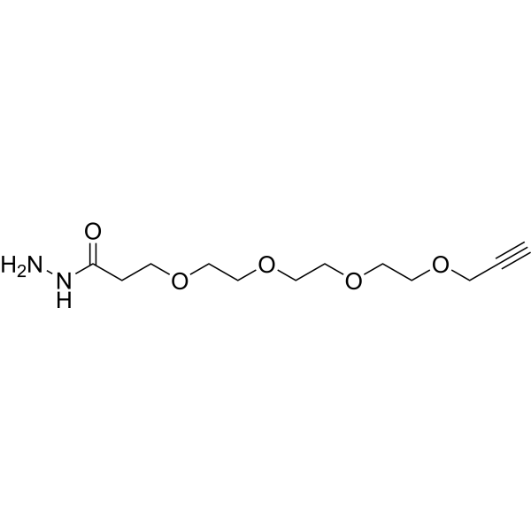 Propargyl-PEG4-hydrazide图片