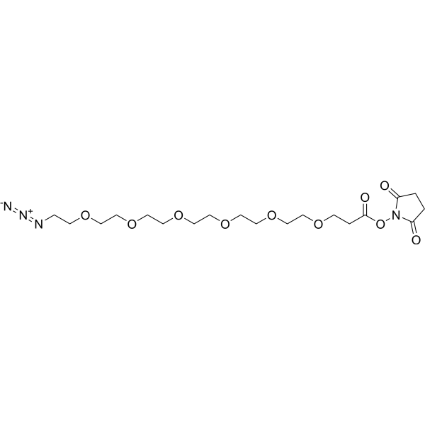 Azido-PEG6-NHS ester图片
