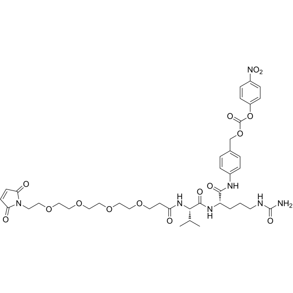 Mal-PEG4-Val-Cit-PAB-PNP图片