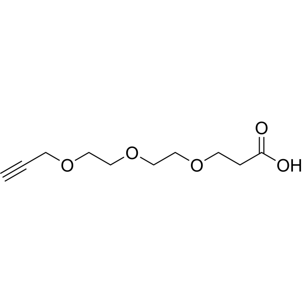 Propargyl-PEG3-acid图片