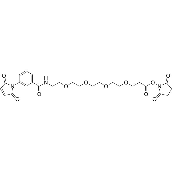 Mal-Ph-CONH-PEG4-NHS ester图片