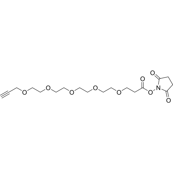Propargyl-PEG5-NHS ester图片