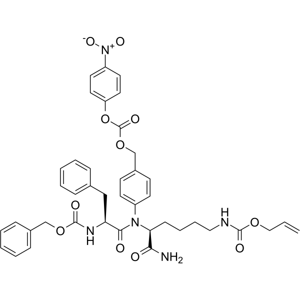 Cbz-Phe-(Alloc)Lys-PAB-PNP图片