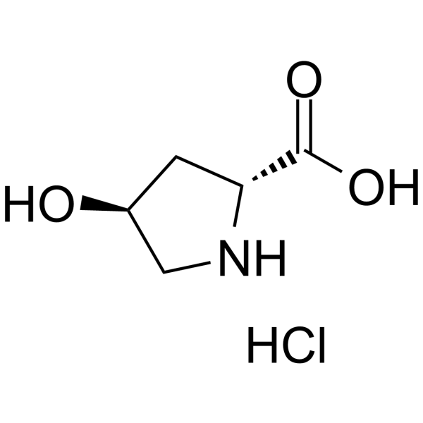 tans-4-Hydroxy-D-proline hydrochloride图片