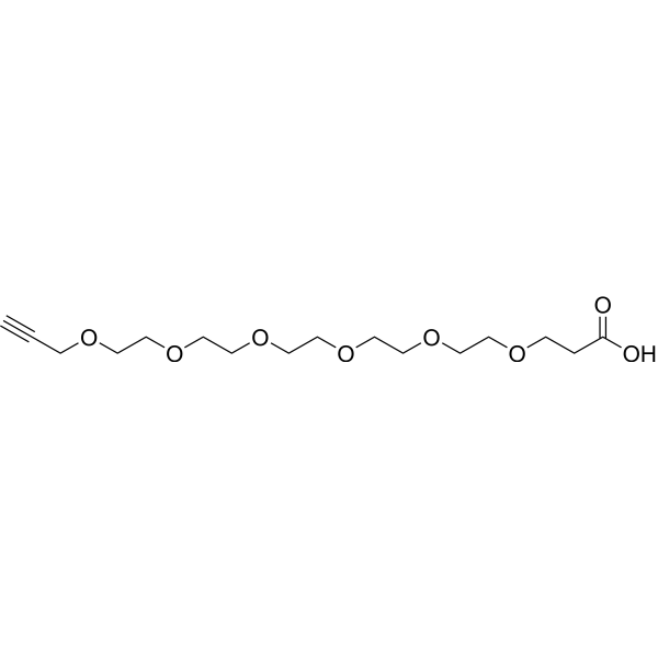 Propargyl-PEG6-acid图片
