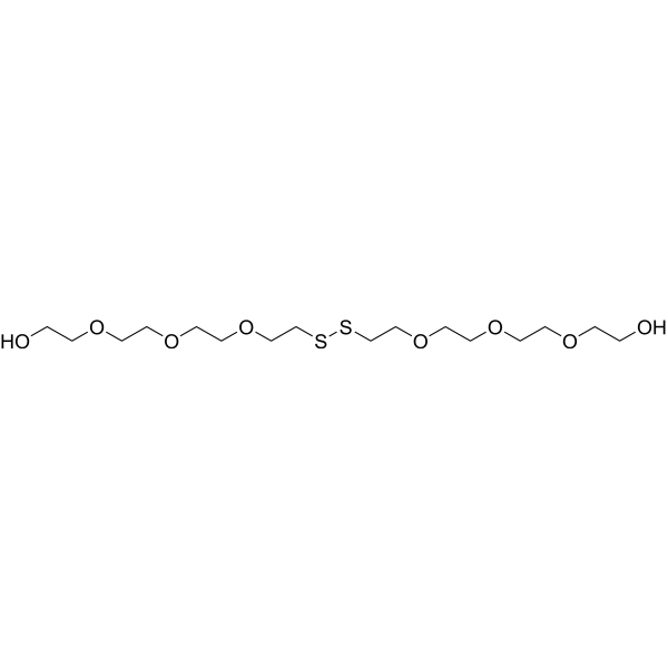 Hydroxy-PEG3-SS-PEG3-alcohol图片