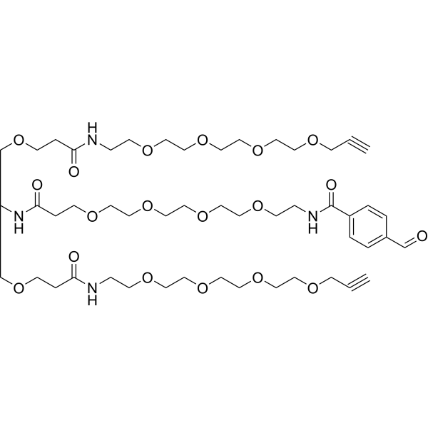 Ald-Ph-PEG4-bis-PEG4-propargyl图片