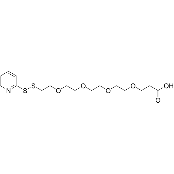 (2-pyridyldithio)-PEG4 acid图片