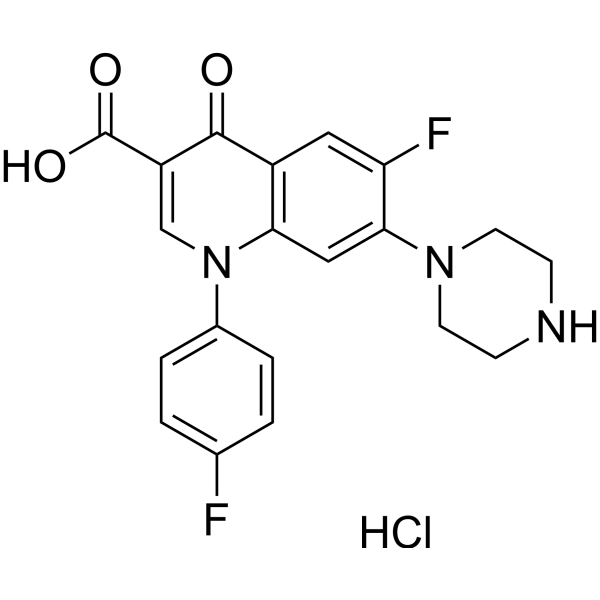 Sarafloxacin hydrochloride图片