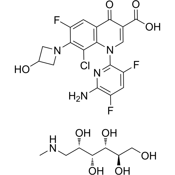 Delafloxacin meglumine图片