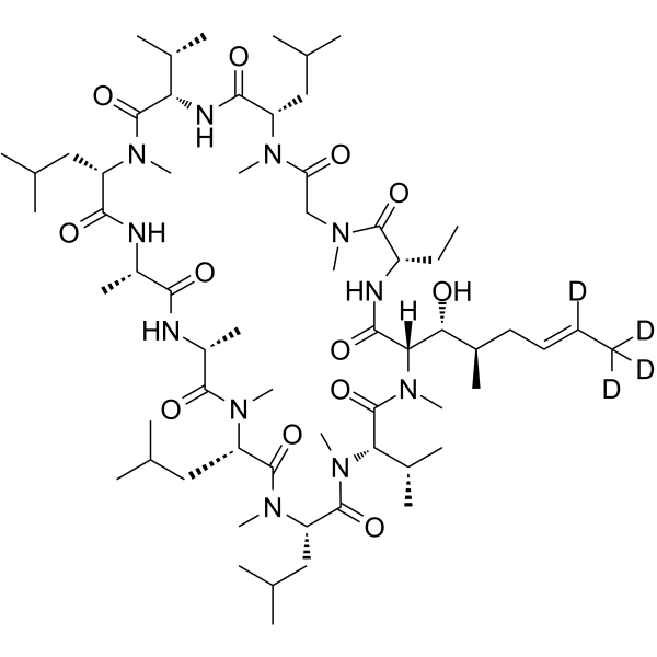 Cyclosporin A-d4图片