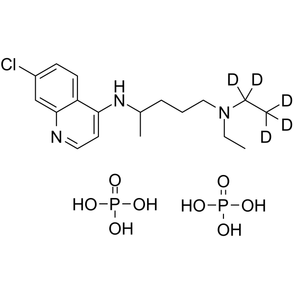 Chloroquine-d5 diphosphate图片