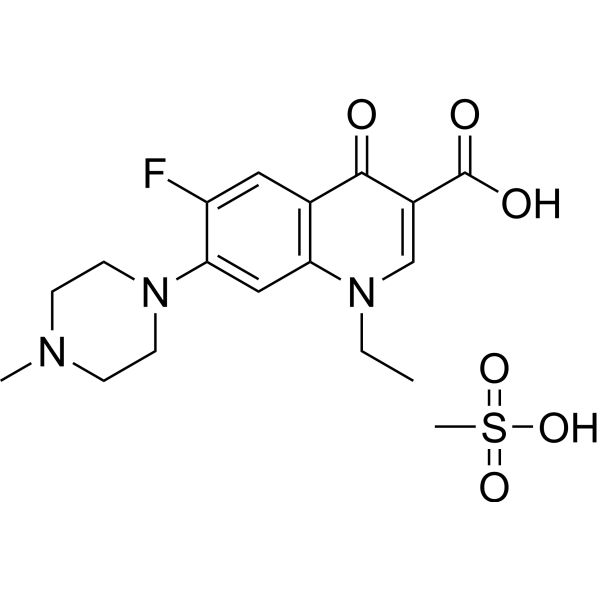 Pefloxacin Mesylate图片